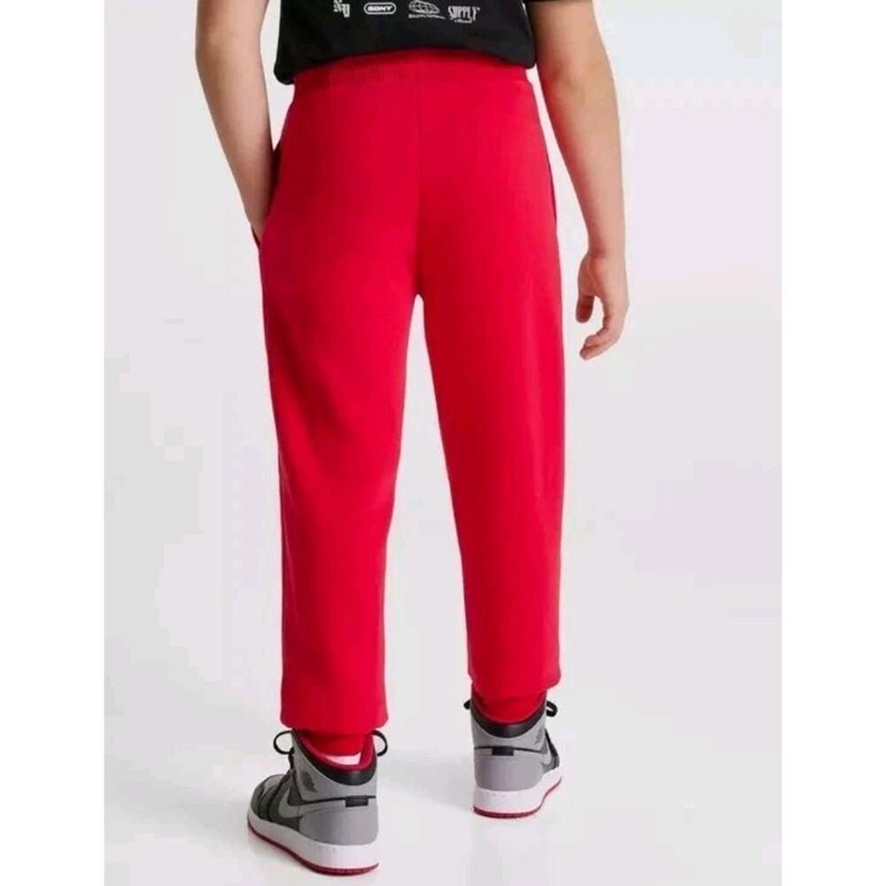Supply & Demand Kids Sz Med Red Logo Targon Jogger Pants & Pullover Hoodie Set - Picture 4 of 7